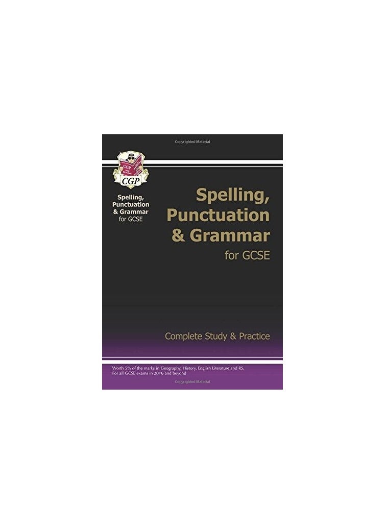تهجئة وعلامات ترقيم وقواعد جديدة لامتحان الشهادة العامة للتعليم الثانوي (GCSE) - دراسة وتدريب شامل - Image 1