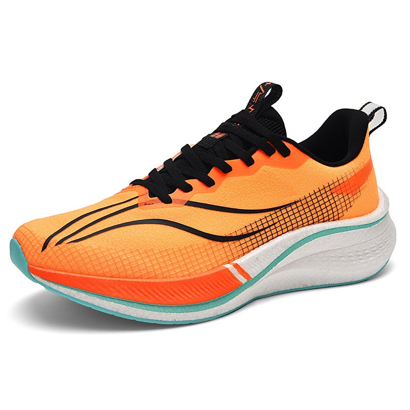 Feidian 5C Running Shoes Carbon Plate Shock Absorption Boys Sports Racing Men'S Youth Students Summer Feidian 4C Running Shoes - Image 1