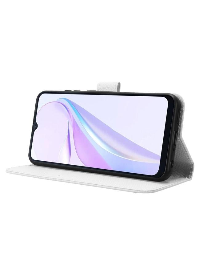 اس-توب جراب لهاتف Blackview Wave 6C مصنوع من الجلد بتصميم ماسي - Image 5