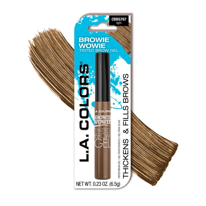 L.A. COLORS Browie Wowie Tinted Brow Gel, Light - Carded CBBG767 - Image 1