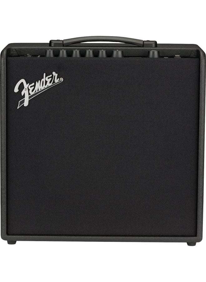 FENDER Mustang LT50 Guitar Amp, 50 Watts, With 2-Year Warranty 30 Preset Effects With USB Audio Interface For Recording, 20Dx19.5Wx11.5H Inches, Black  - Image 1