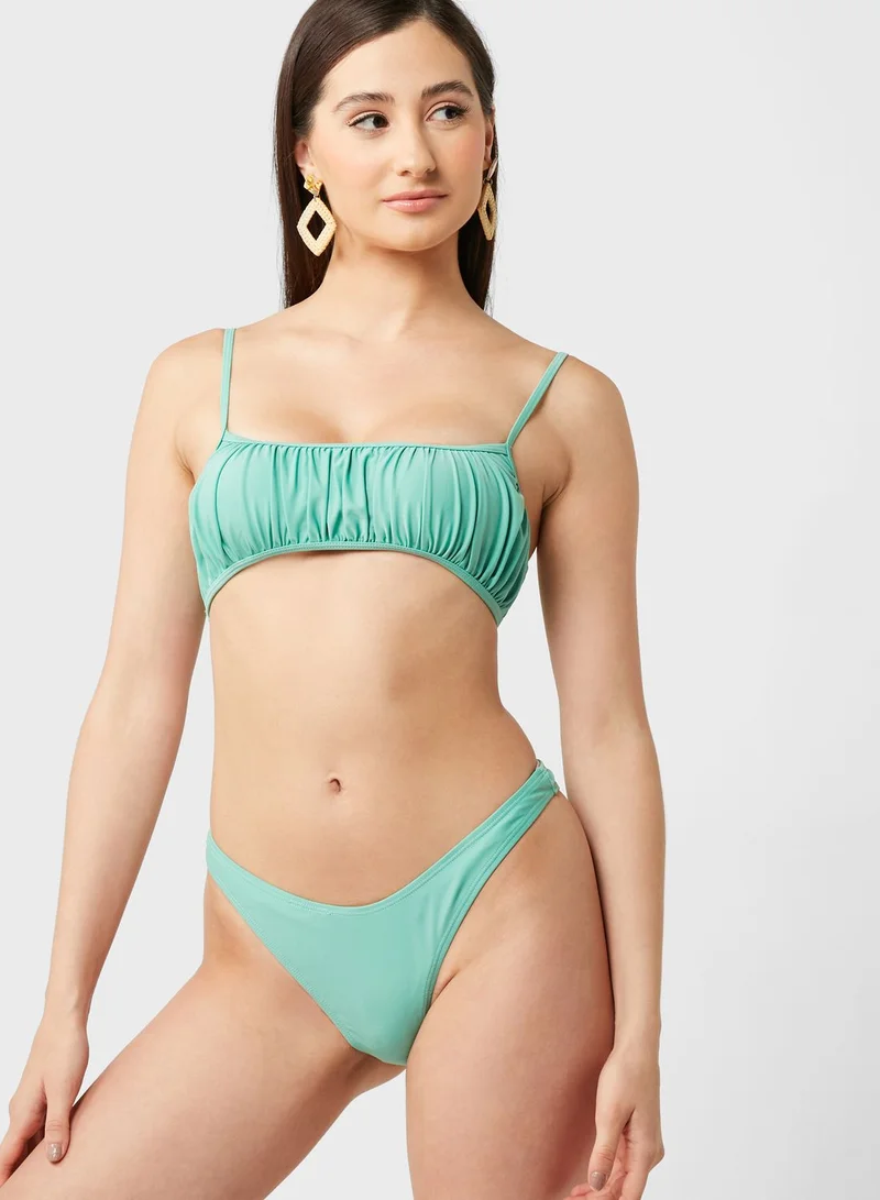 NASTY GAL High Leg Bikini Set