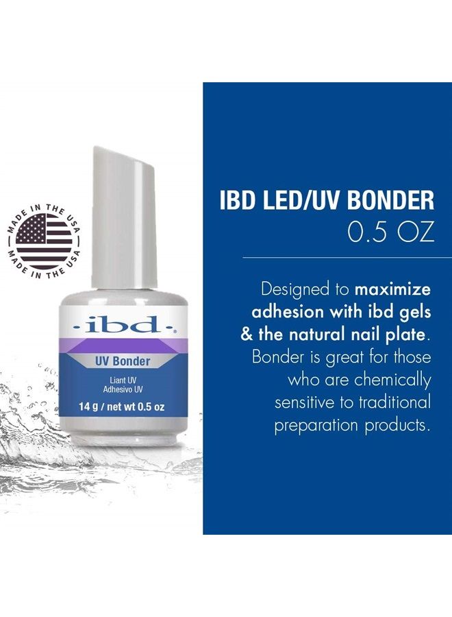 Ibd UV Bonder for Excellent Adhesion, Great for Nail Gels and Acrylic Nails 0.5 oz - Image 3
