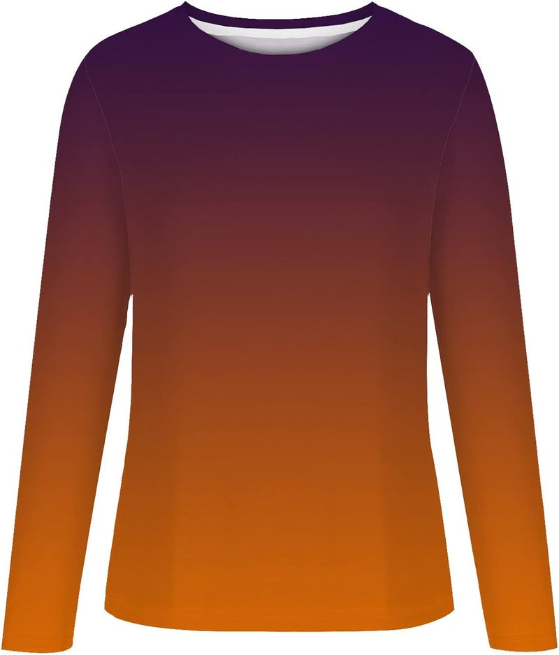 cheekyglo Fleece Sweatshirt Women's Long Sleeve Crewneck Blouse Casual Print Oversize Pullover Comfy Loose Fall Tunic Tops - Image 2