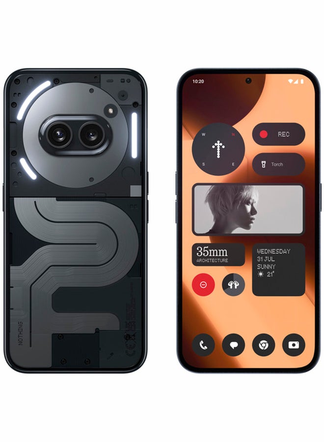 Nothing Phone (2a) Plus Dual SIM Black 12GB RAM 256GB - Middle East Version - Image 4