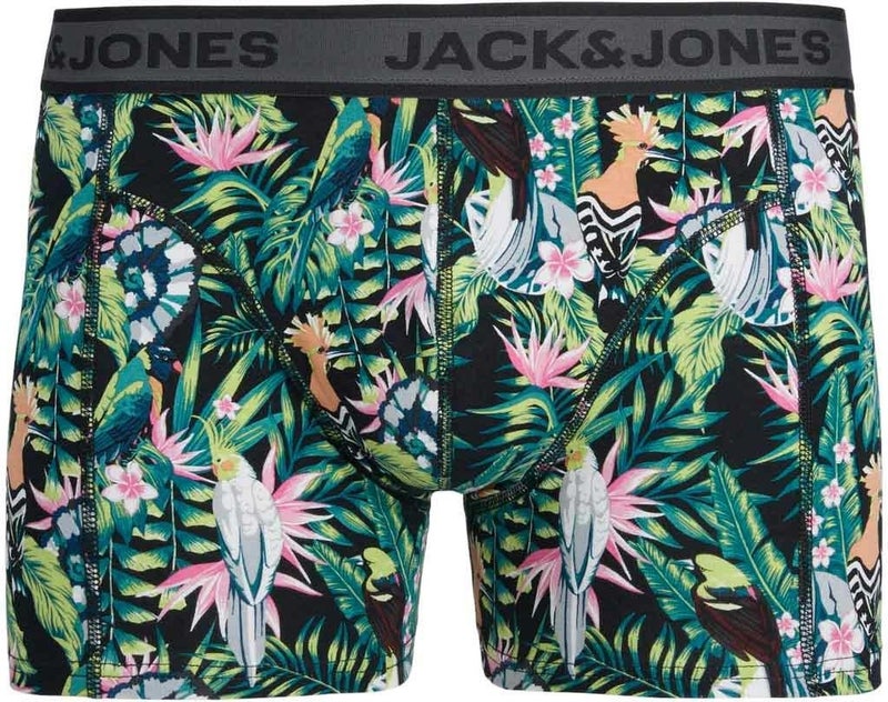 Jack Jones Jacdrew Trunks 3 Pack Sec Black Men's Boxer  - Image 3