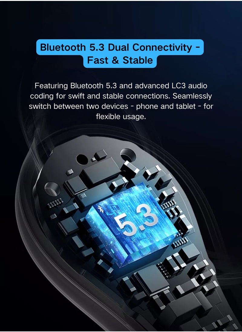 vivo - TWS A2 True Wireless Earbuds with Bluetooth 5.3, Ultra-Lightweight, Gaming-Grade Latency, Semi-In-Ear Design, High-Fidelity Sound, IP54 Water Resistance, White Color, China Special Edition - Image 1