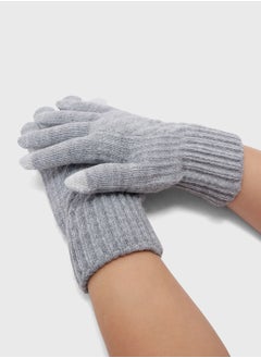 Robert Wood Knitted Gloves  - Image 1