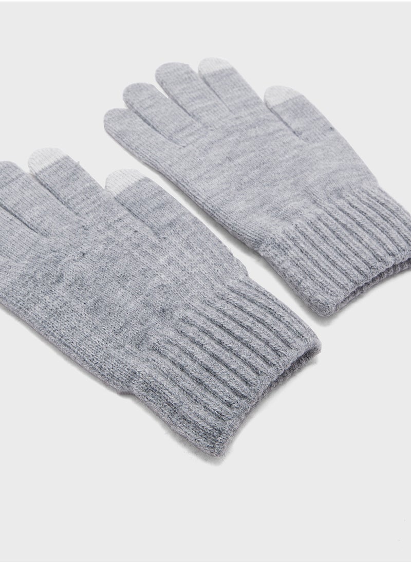 Robert Wood Knitted Gloves  - Image 4