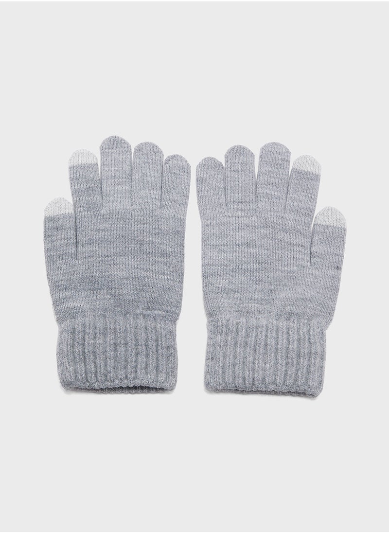 Robert Wood Knitted Gloves  - Image 3