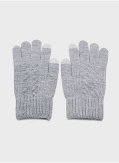 Robert Wood Knitted Gloves  - Image 2
