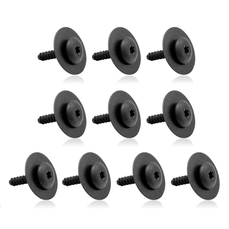Fender Liner Splash Shield Bolt Screw 11548270 Compatible with GM Chevrolet Camaro Colorado Cruze Equinox Impala Malibu Traverse Cadillac ATS CT6 CTS XT5 XTS