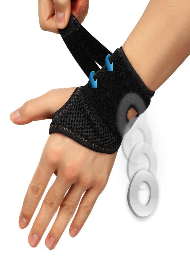 FITTOO Wrist Brace for TFCC Tears, Real Copper Infused TFCC Wrist Brace with Ring Pad for TFCC Tears, Ulnar Sided Wrist Pain, DRUJ Instability, Universal Size for Men & Women Left-M - Image 1