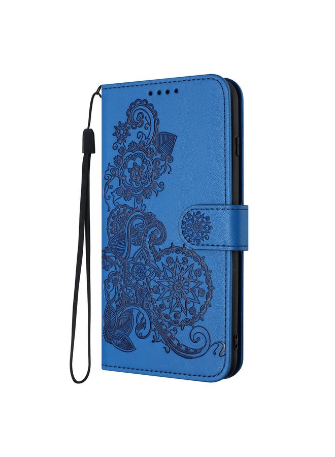 S-TOP Case For OnePlus Ace 2V Datura Flower Embossed Flip Leather Phone Case - Image 3