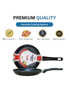 Kitchen King Kitchen King Titan Fry Pan, Non Stick Egg Pan with Heat Resistant Handle, Even Heat, PFOA Free, FDA Approved, Durable & Ideal for Healthy Cooking, 22cm  - Image 4