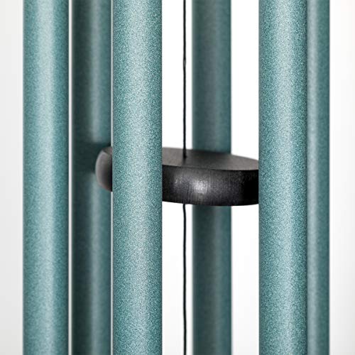 Corinthian Bells by Wind River - 36 inch Patina Green Wind Chime for Patio, Backyard, Garden, and Outdoor Decor (Aluminum Chime) Made in The USA - Image 4