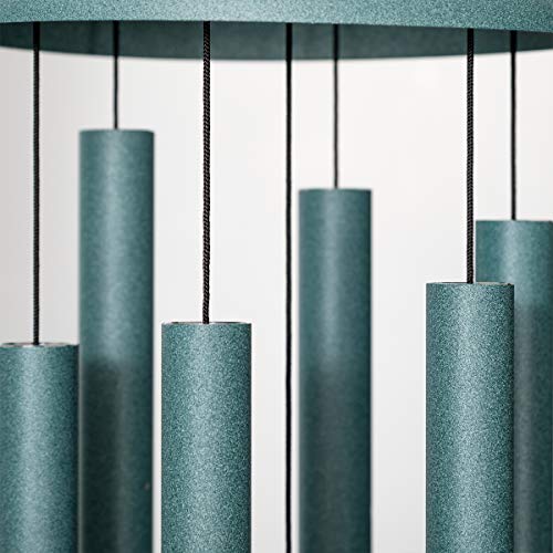 Corinthian Bells by Wind River - 36 inch Patina Green Wind Chime for Patio, Backyard, Garden, and Outdoor Decor (Aluminum Chime) Made in The USA - Image 2