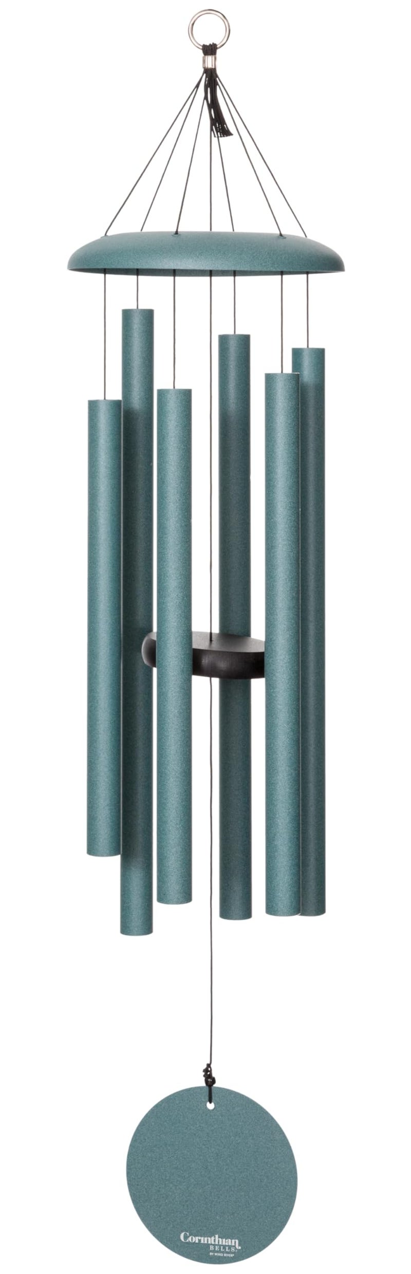 Corinthian Bells by Wind River - 36 inch Patina Green Wind Chime for Patio, Backyard, Garden, and Outdoor Decor (Aluminum Chime) Made in The USA - Image 1