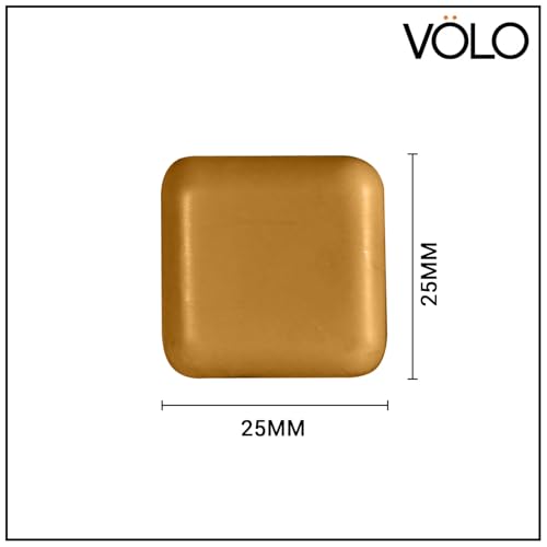 Volo Self Adhesive Furniture Pads – Felt Floor Protectors for Chair, Table, Sofa & Cabinet – Scratch Guard, Noise Reduction & Furniture Balance Pads (Pack of 8 (Mustard Yellow)) - Image 2
