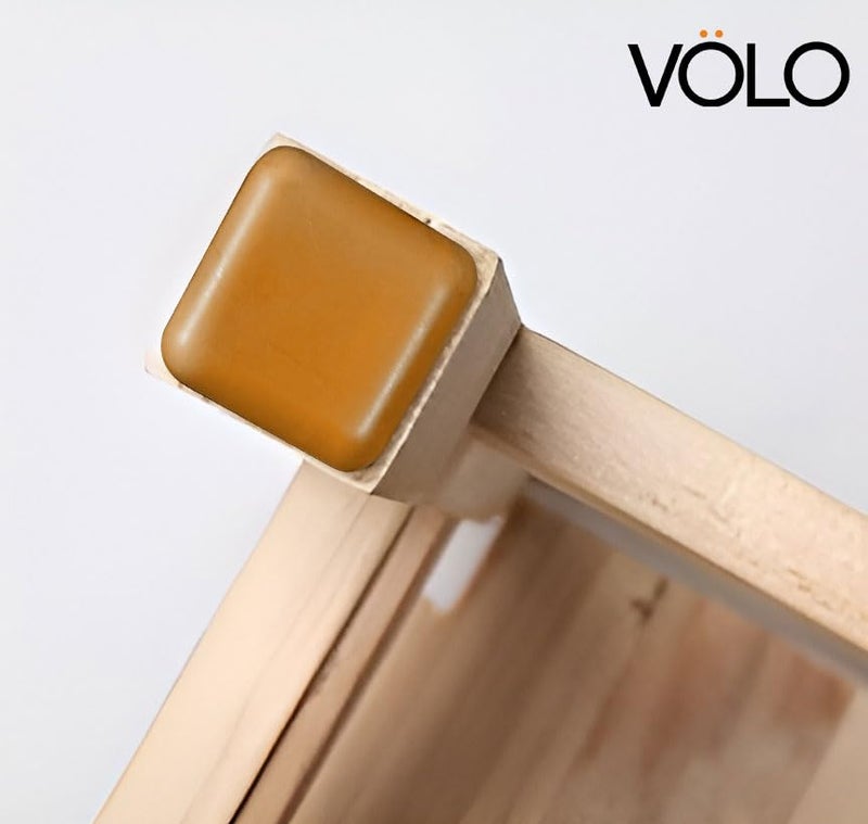 Volo Self Adhesive Furniture Pads – Felt Floor Protectors for Chair, Table, Sofa & Cabinet – Scratch Guard, Noise Reduction & Furniture Balance Pads (Pack of 8 (Mustard Yellow)) - Image 4