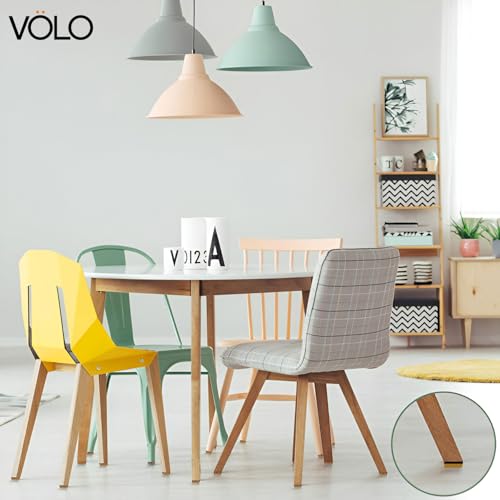 Volo Self Adhesive Furniture Pads – Felt Floor Protectors for Chair, Table, Sofa & Cabinet – Scratch Guard, Noise Reduction & Furniture Balance Pads (Pack of 8 (Mustard Yellow)) - Image 5