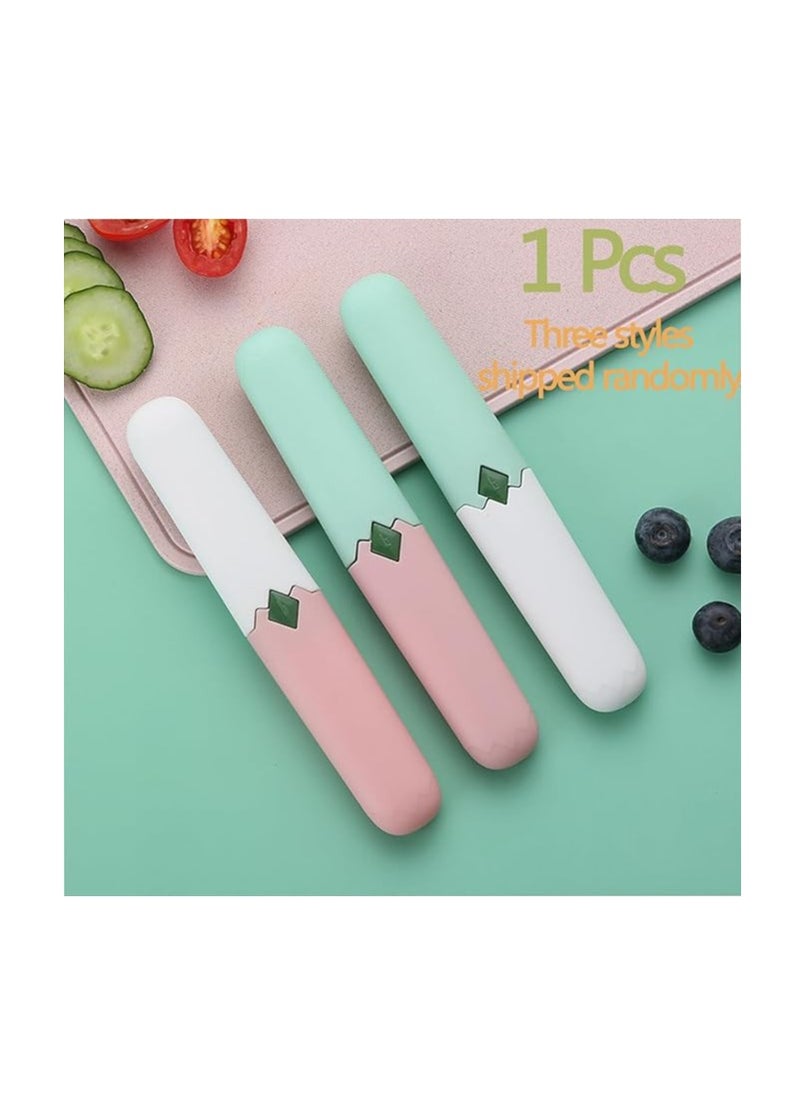 ARNOTEC - 2 in 1 Fruit and Vegetable Peeler Multi Function Small Portable Stainless Steel Pocket Knife Design for Paring and Easy Cutting for Travel Outdoor Camping Kitchen - Image 1