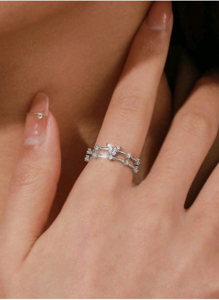 Jewelry For Life - Pure 925 Sterling Silver Ring For Women One Size - Image 1