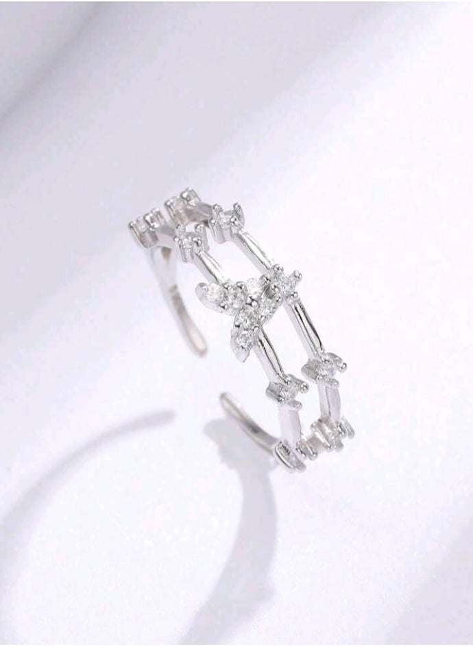 Jewelry For Life - Pure 925 Sterling Silver Ring For Women One Size - Image 1