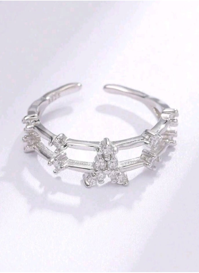 Jewelry For Life - Pure 925 Sterling Silver Ring For Women One Size - Image 1