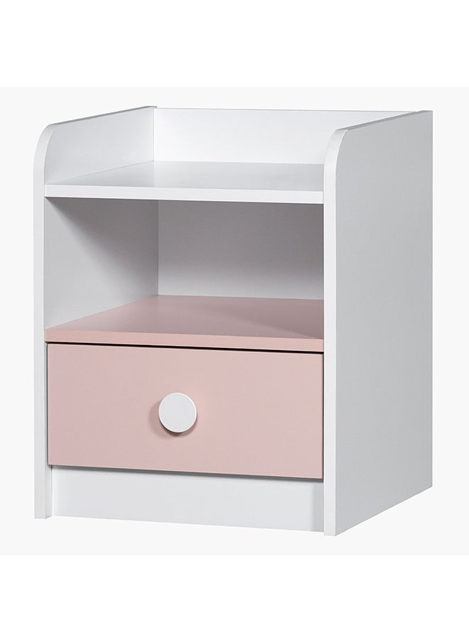 Home Box Vanilla Bloom 1-Drawer Nightstand  - Image 3