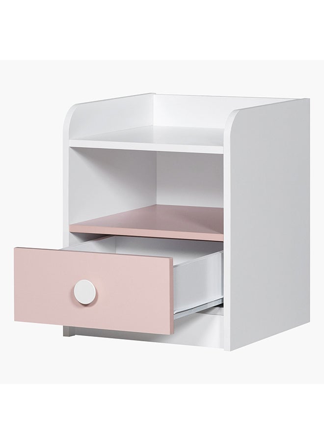 Home Box Vanilla Bloom 1-Drawer Nightstand  - Image 5