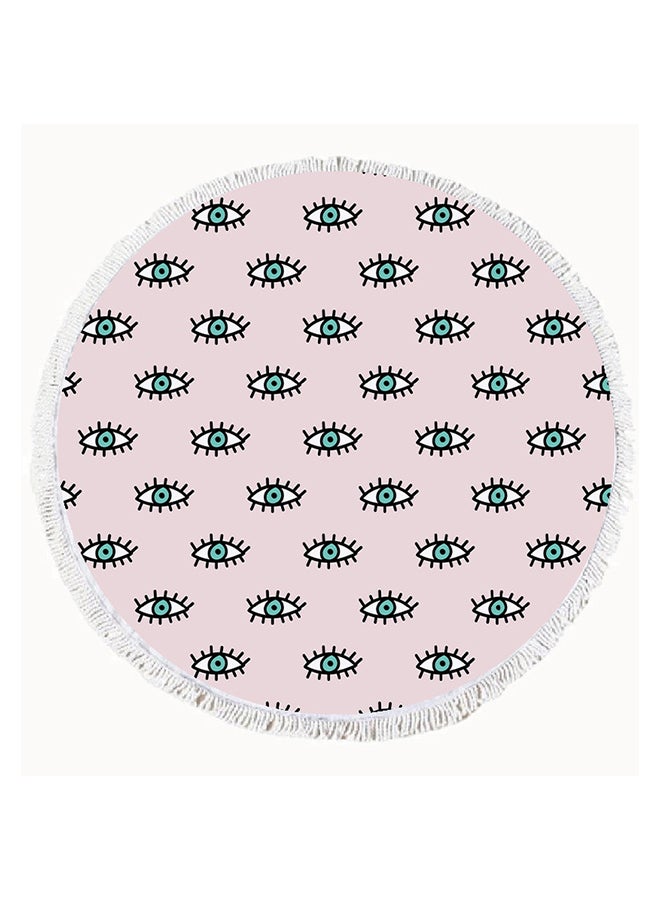 Home Print Double Layered Waterproof Beach Blanket 