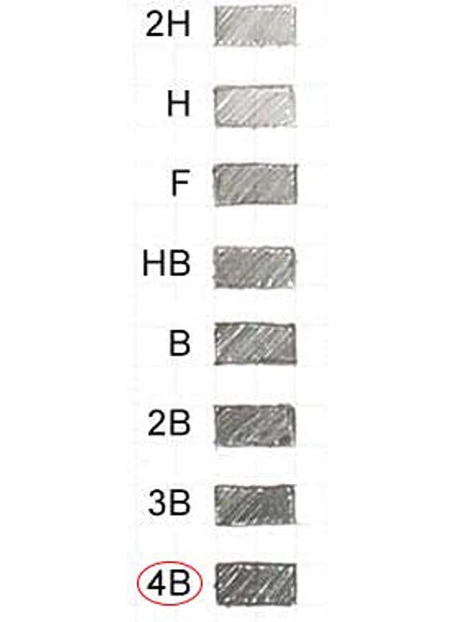 June Gold 640 Pieces, 0.5 mm 4B Lead Refills, 160 Pieces Per Dispenser, Fine Thickness, Break Resistant Lead/Graphite (Pack of 4 Dispensers) - Image 4