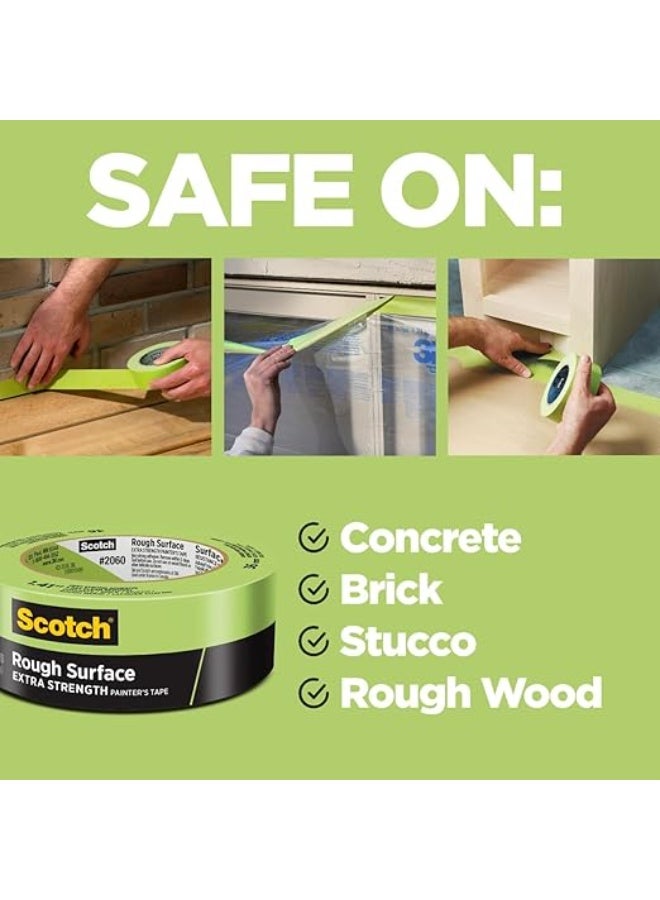 Scotch Rough Surface Painter S Tape 0.94 Inches X 60 Yards 2060 1 Roll - Image 2