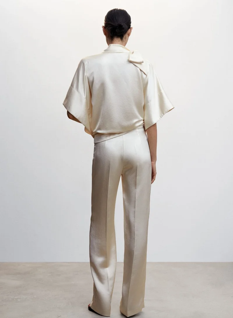 MANGO High Waist Trouser