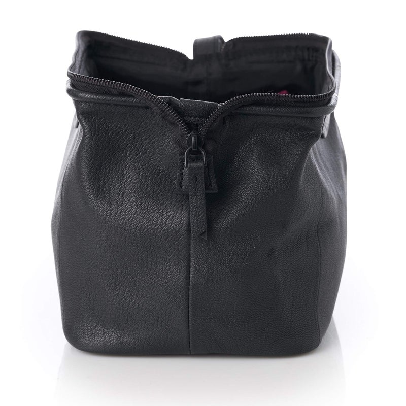 Alpine Swiss حقيبة أدوات الحلاقة من ألباين سويس لاوتر جلد طبيعي مجموعة أدوات الحلاقة حقيبة سفر - Image 5