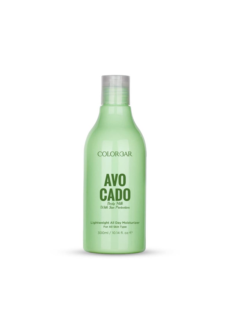 Colorbar Avocado Body Milk, 300 ml | Hydrate Skin | Lightweight Formula - Image 1