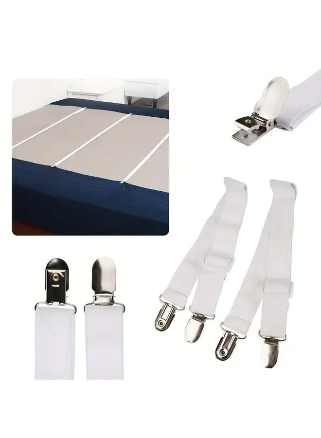 8 Pack Adjustable Bed Sheet Holder Straps 13 8 To 27 5 Inches For Mattress Sofa Tablecloth - Image 5