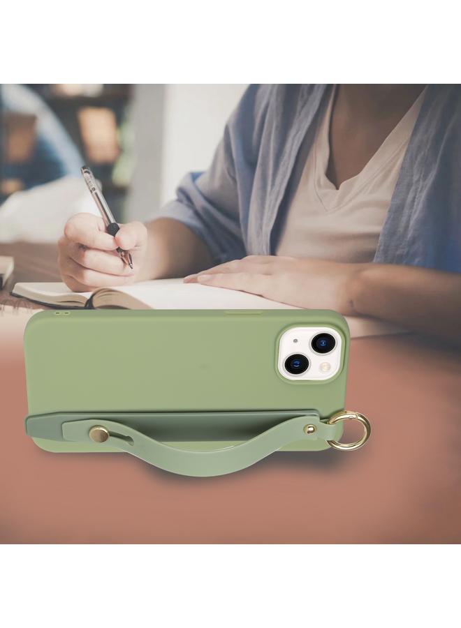 S-TOP Case For iPhone 14 Plus Wrist Strap Holder TPU Phone Case - Image 5