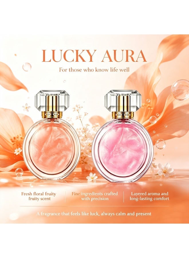 عبوتان - عطر فواكه، حلو، ذو نكهة حلوة، عنبري - بخاخ ماء عطر يدوم طويلاً للنساء، 50 مل لكل زجاجة - Image 5