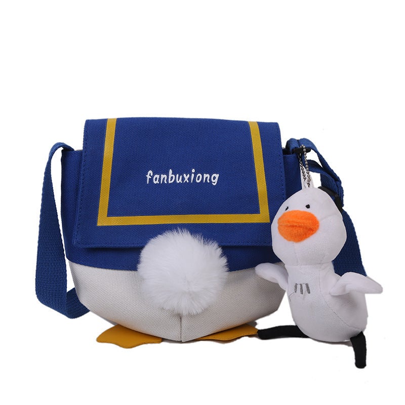 2025 Korean Cartoon Duck Shoulder Bag - Image 5