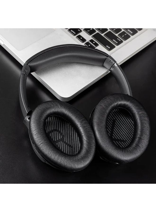 Silvery Cooling Gel Earpads Replacement for QC35 Headphones Noise Isolation - Image 5
