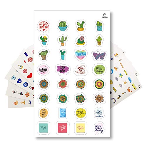STRIVE ZEN StriveZen Planner Stickers Pack - 512 Cute Stickers, 16 Sheets, Birthday, Self Expression, Doctor Appointment, Productivity, Holiday, Budget, Travel, Health, Daily Chores - Image 4