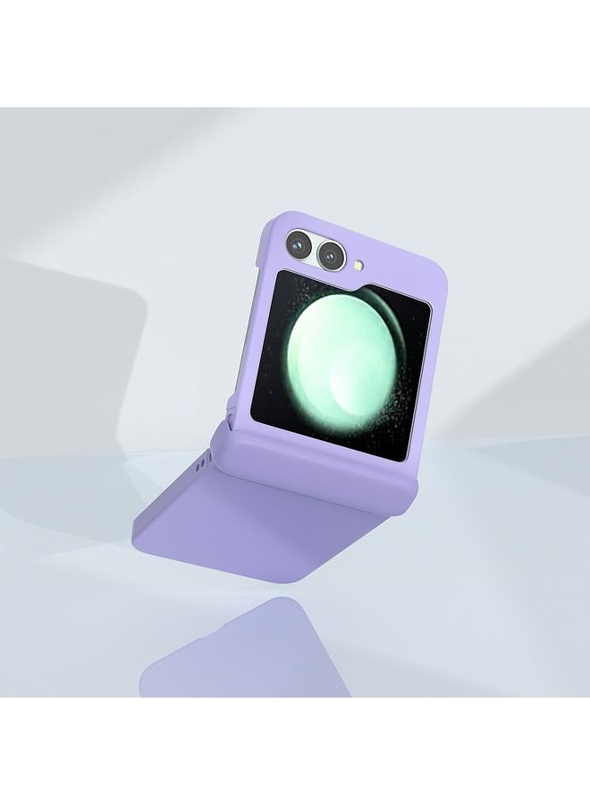 S-TOP Case For Samsung Galaxy Z Flip6 5G 3 in 1 PC Frosted Full Coverage Phone Case with Hinge - Image 5