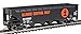 Walthers Trainline Offset Hopper Ready to Run Illinois Central Orange Black White Large Logo HO Scale - Image 3