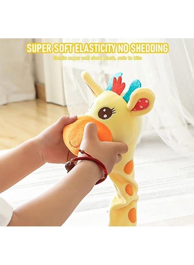 Gerenic Musical Giraffe Toy, Sings, Dances & Repeats What You Say, Shining LED Lights, Interactive Voice Imitation - Image 4