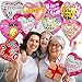 ZHBDMGK Mother Day Foil Balloons 24Pcs Premium Happy Mothers Day Balloons Large Size Best Mom Day Heart Balloons for Mothers Day Party Birthday Decorations Supplies - Image 4