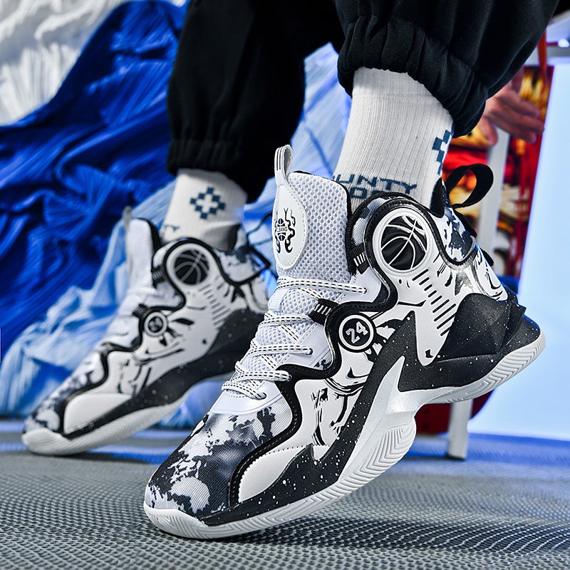 35-47 Plus Size Basketball Shoes Combat Boots New Concrete Ground Combat Competition Training Shoes Young Students - Image 5