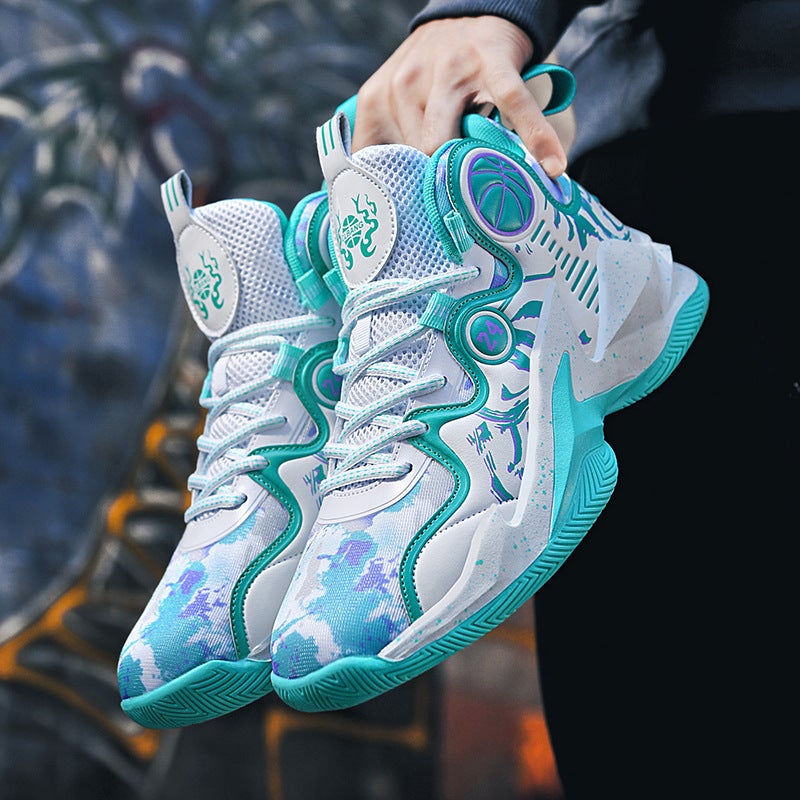 35-47 Plus Size Basketball Shoes Combat Boots New Concrete Ground Combat Competition Training Shoes Young Students - Image 1
