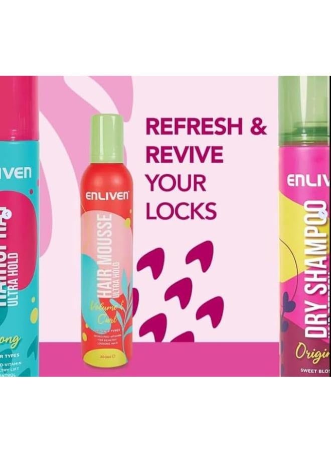 إنليفين موس الشعر ليفين - ثبات فائق، 300 مل - Image 4